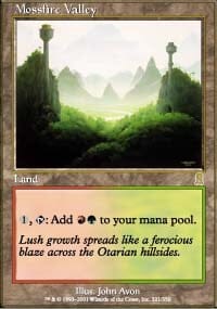 Mossfire Valley [Odyssey] MTG Single Magic: The Gathering  | Multizone: Comics And Games