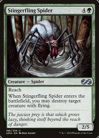 Stingerfling Spider [Ultimate Masters] MTG Single Magic: The Gathering  | Multizone: Comics And Games