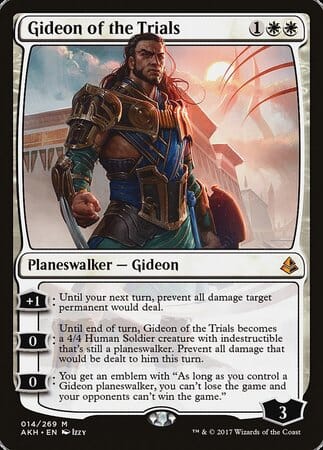 Gideon of the Trials [Amonkhet] MTG Single Magic: The Gathering  | Multizone: Comics And Games