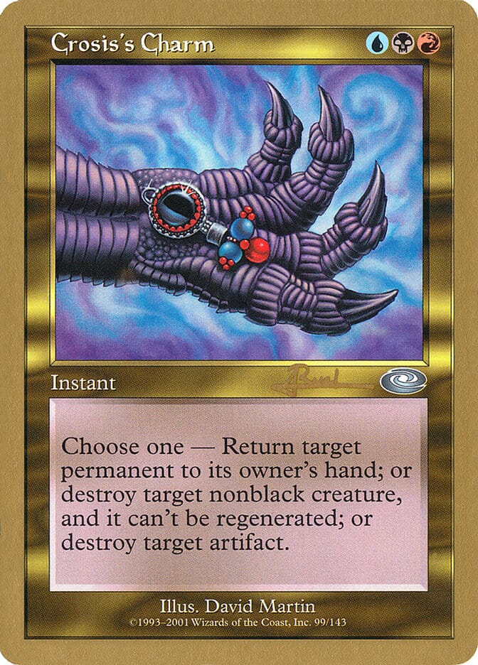 Crosis's Charm (Antoine Ruel) [World Championship Decks 2001] MTG Single Magic: The Gathering  | Multizone: Comics And Games