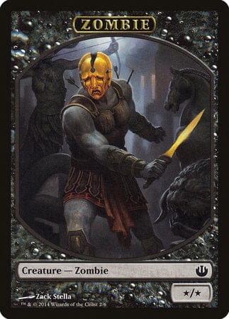 Zombie Token [Journey into Nyx Tokens] MTG Single Magic: The Gathering  | Multizone: Comics And Games