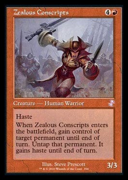 Zealous Conscripts (Timeshifted) [Time Spiral Remastered] MTG Single Magic: The Gathering  | Multizone: Comics And Games