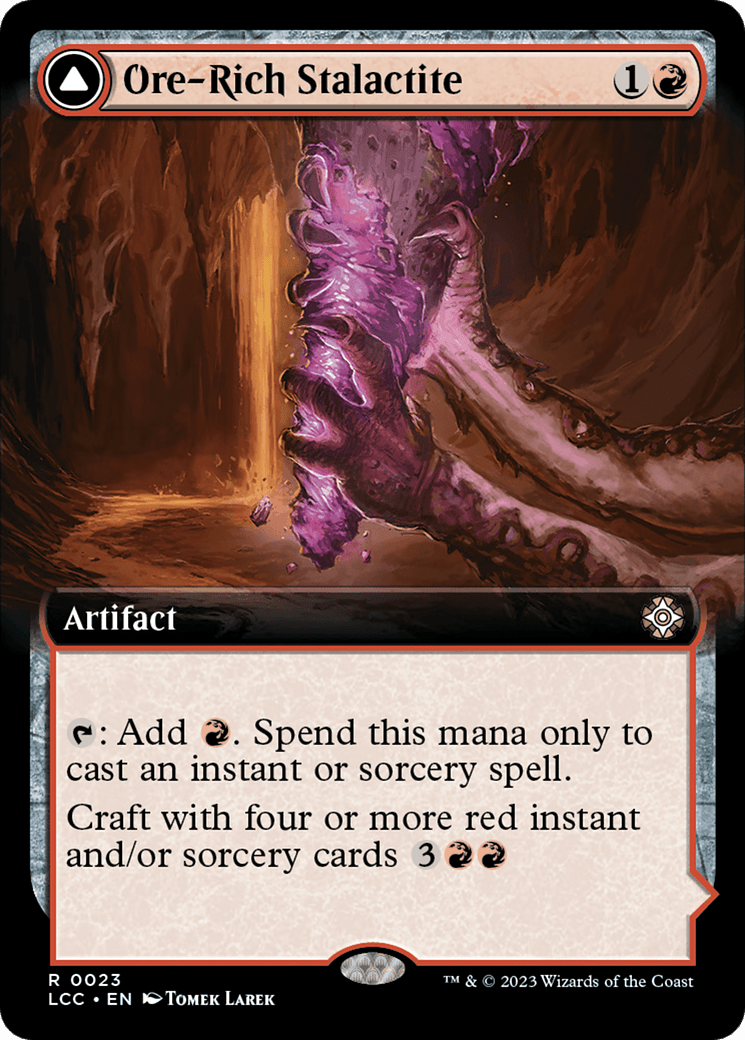 Ore-Rich Stalactite (Extended Art) [The Lost Caverns of Ixalan Commander] MTG Single Magic: The Gathering  | Multizone: Comics And Games