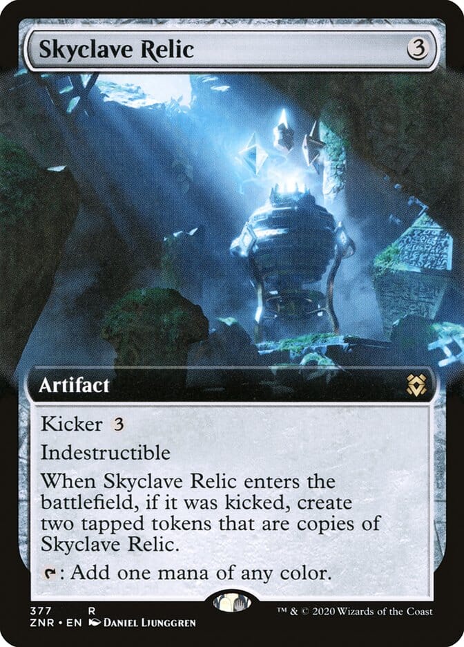 Skyclave Relic (Extended Art) [Zendikar Rising] MTG Single Magic: The Gathering  | Multizone: Comics And Games