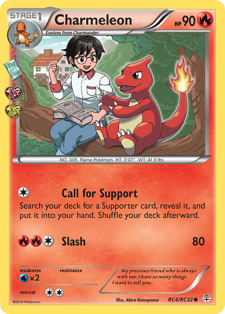 Charmeleon (RC4/RC32) [XY: Generations] Pokemon Single Pokémon  | Multizone: Comics And Games