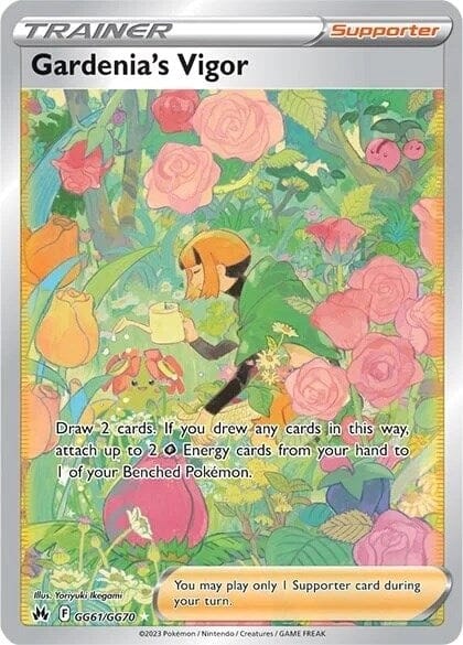 Gardenia's Vigor (GG61/GG70) [Sword & Shield: Crown Zenith] Pokemon Single Pokémon  | Multizone: Comics And Games