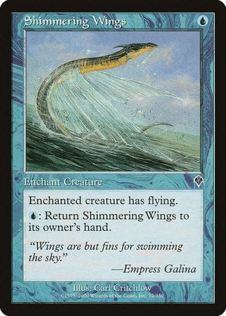 Shimmering Wings [Invasion] MTG Single Magic: The Gathering  | Multizone: Comics And Games