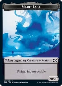 Marit Lage // Saproling Double-sided Token [Double Masters Tokens] MTG Single Magic: The Gathering  | Multizone: Comics And Games