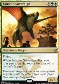 Arashin Sovereign [Dragons of Tarkir] MTG Single Magic: The Gathering  | Multizone: Comics And Games