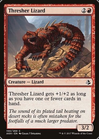 Thresher Lizard [Amonkhet] MTG Single Magic: The Gathering  | Multizone: Comics And Games