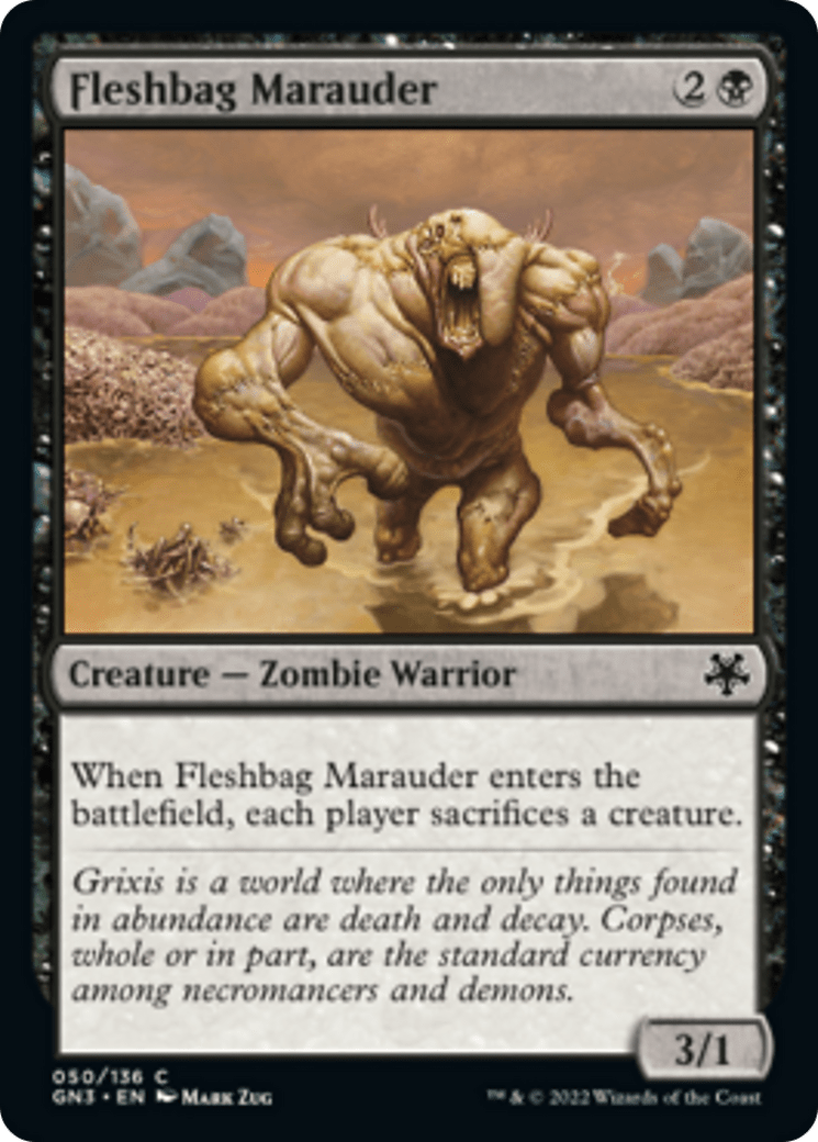 Fleshbag Marauder [Game Night: Free-for-All] MTG Single Magic: The Gathering  | Multizone: Comics And Games