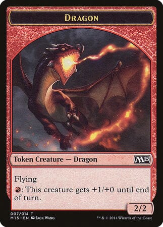 Dragon Token [Magic 2015 Tokens] MTG Single Magic: The Gathering  | Multizone: Comics And Games