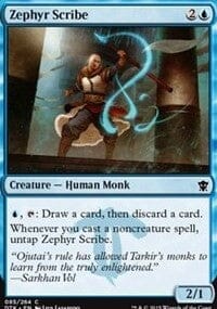 Zephyr Scribe [Dragons of Tarkir] MTG Single Magic: The Gathering  | Multizone: Comics And Games