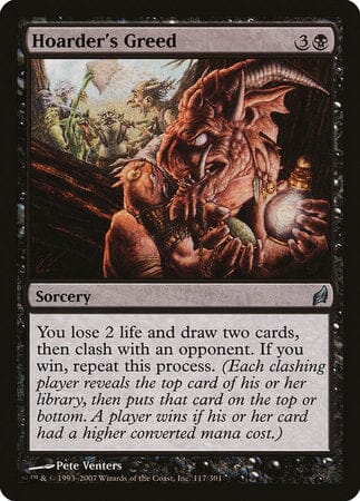 Hoarder's Greed [Lorwyn] MTG Single Magic: The Gathering  | Multizone: Comics And Games