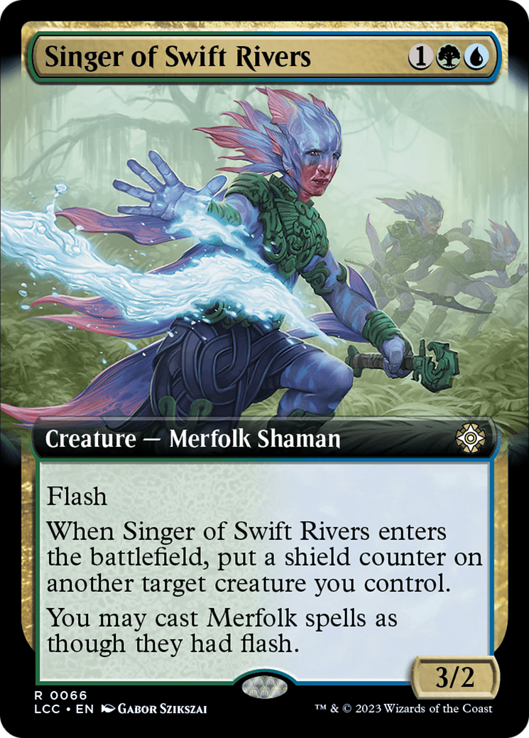Singer of Swift Rivers (Extended Art) [The Lost Caverns of Ixalan Commander] | Multizone: Comics And Games