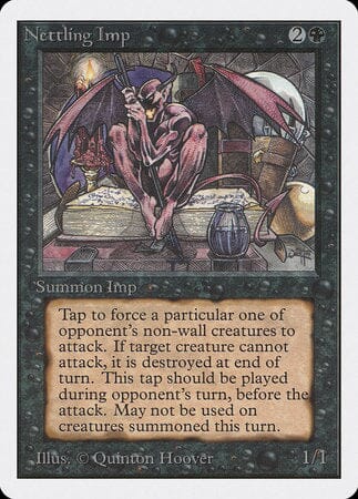 Nettling Imp [Unlimited Edition] MTG Single Magic: The Gathering  | Multizone: Comics And Games