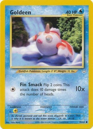 Goldeen (45/64) [Neo Revelation Unlimited] Pokemon Single Pokémon  | Multizone: Comics And Games