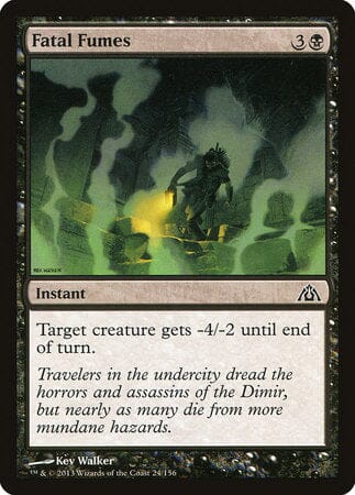 Fatal Fumes [Dragon's Maze] MTG Single Magic: The Gathering  | Multizone: Comics And Games