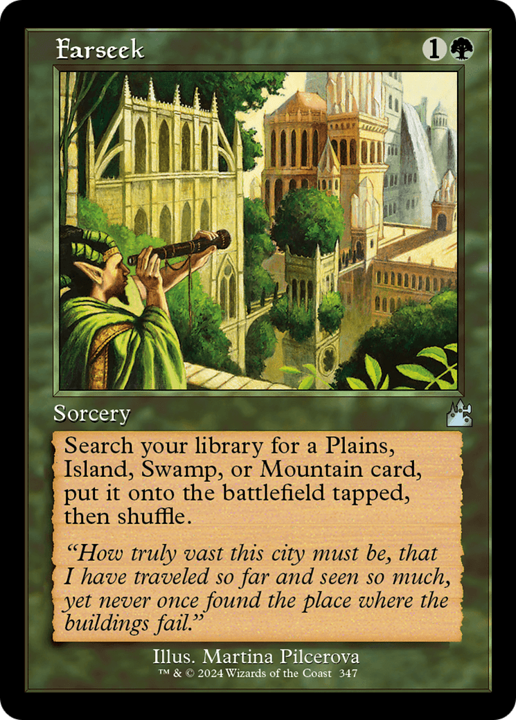 Farseek (Retro Frame) [Ravnica Remastered] MTG Single Magic: The Gathering  | Multizone: Comics And Games