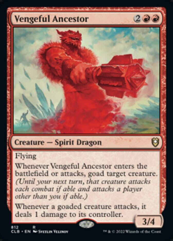 Vengeful Ancestor [Commander Legends: Battle for Baldur's Gate] MTG Single Magic: The Gathering  | Multizone: Comics And Games