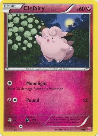 Clefairy (13/30) [XY: Trainer Kit 1 - Wigglytuff] Pokemon Single Pokémon  | Multizone: Comics And Games