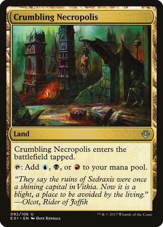 Crumbling Necropolis [Archenemy: Nicol Bolas] MTG Single Magic: The Gathering  | Multizone: Comics And Games