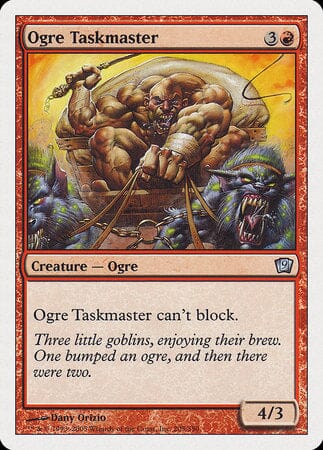 Ogre Taskmaster [Ninth Edition] MTG Single Magic: The Gathering  | Multizone: Comics And Games