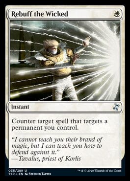 Rebuff the Wicked [Time Spiral Remastered] MTG Single Magic: The Gathering  | Multizone: Comics And Games