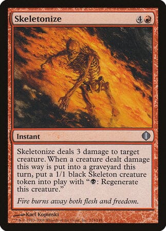Skeletonize [Shards of Alara] MTG Single Magic: The Gathering  | Multizone: Comics And Games