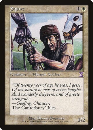 Squire [Time Spiral Timeshifted] MTG Single Magic: The Gathering  | Multizone: Comics And Games