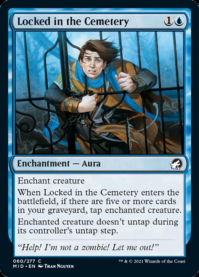 Locked in the Cemetery [Innistrad: Midnight Hunt] MTG Single Magic: The Gathering  | Multizone: Comics And Games