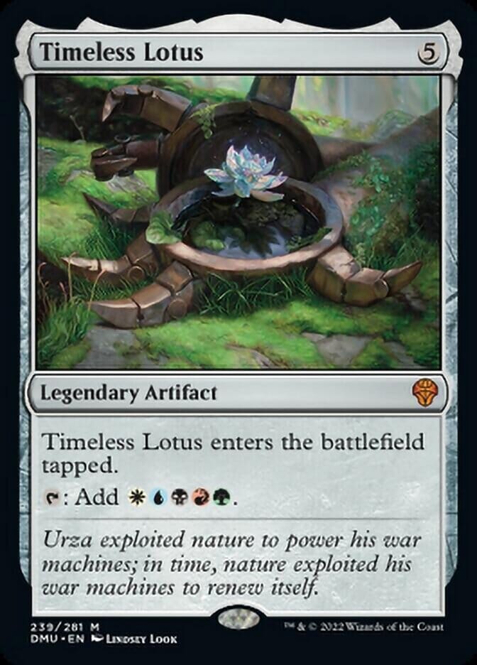 Timeless Lotus [Dominaria United] MTG Single Magic: The Gathering  | Multizone: Comics And Games