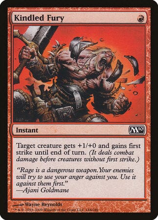 Kindled Fury [Magic 2010] MTG Single Magic: The Gathering  | Multizone: Comics And Games