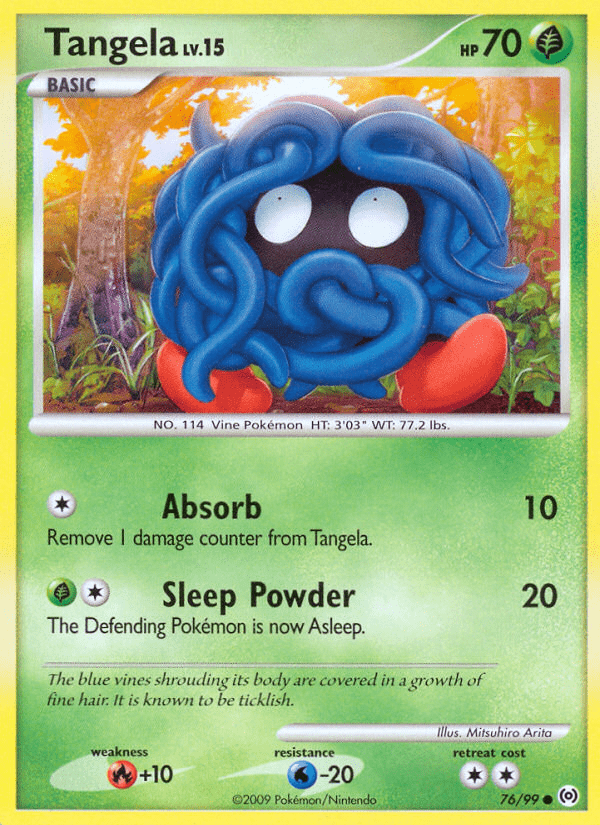 Tangela (76/99) [Platinum: Arceus] Pokemon Single Pokémon  | Multizone: Comics And Games