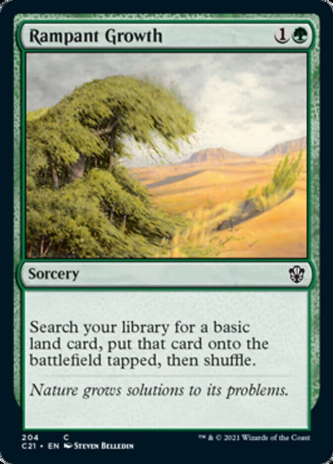 Rampant Growth [Commander 2021] MTG Single Magic: The Gathering  | Multizone: Comics And Games