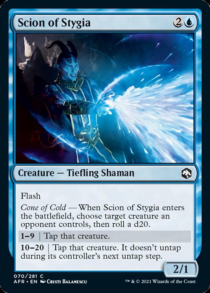 Scion of Stygia [Dungeons & Dragons: Adventures in the Forgotten Realms] MTG Single Magic: The Gathering  | Multizone: Comics And Games