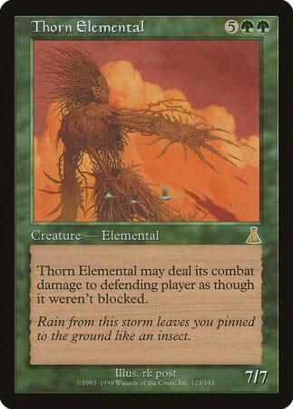 Thorn Elemental [Urza's Destiny] MTG Single Magic: The Gathering  | Multizone: Comics And Games