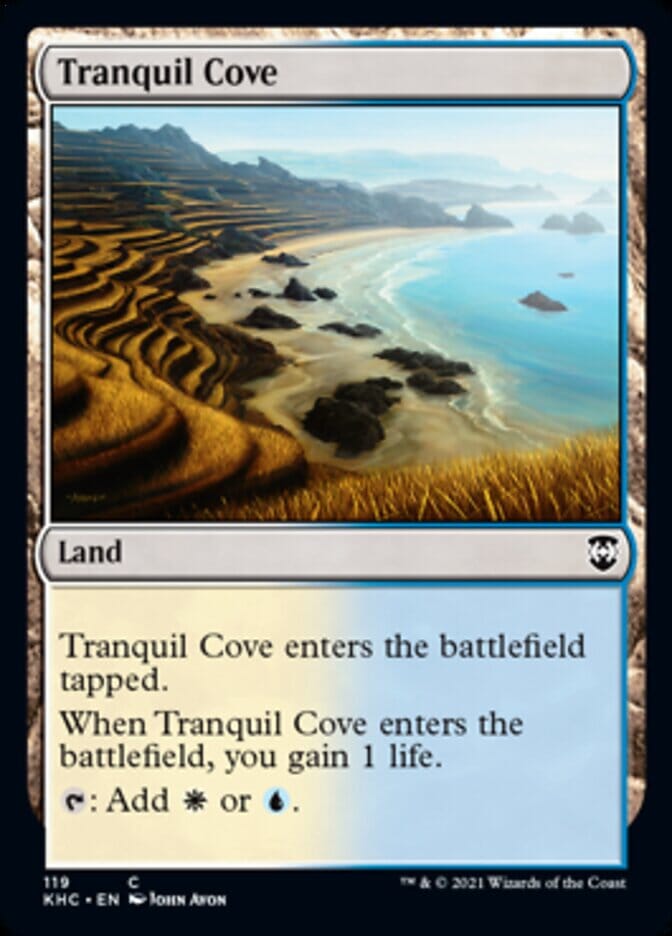 Tranquil Cove [Kaldheim Commander] MTG Single Magic: The Gathering  | Multizone: Comics And Games