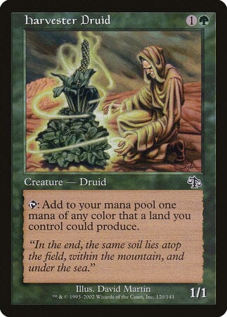 Harvester Druid [Judgment] MTG Single Magic: The Gathering  | Multizone: Comics And Games
