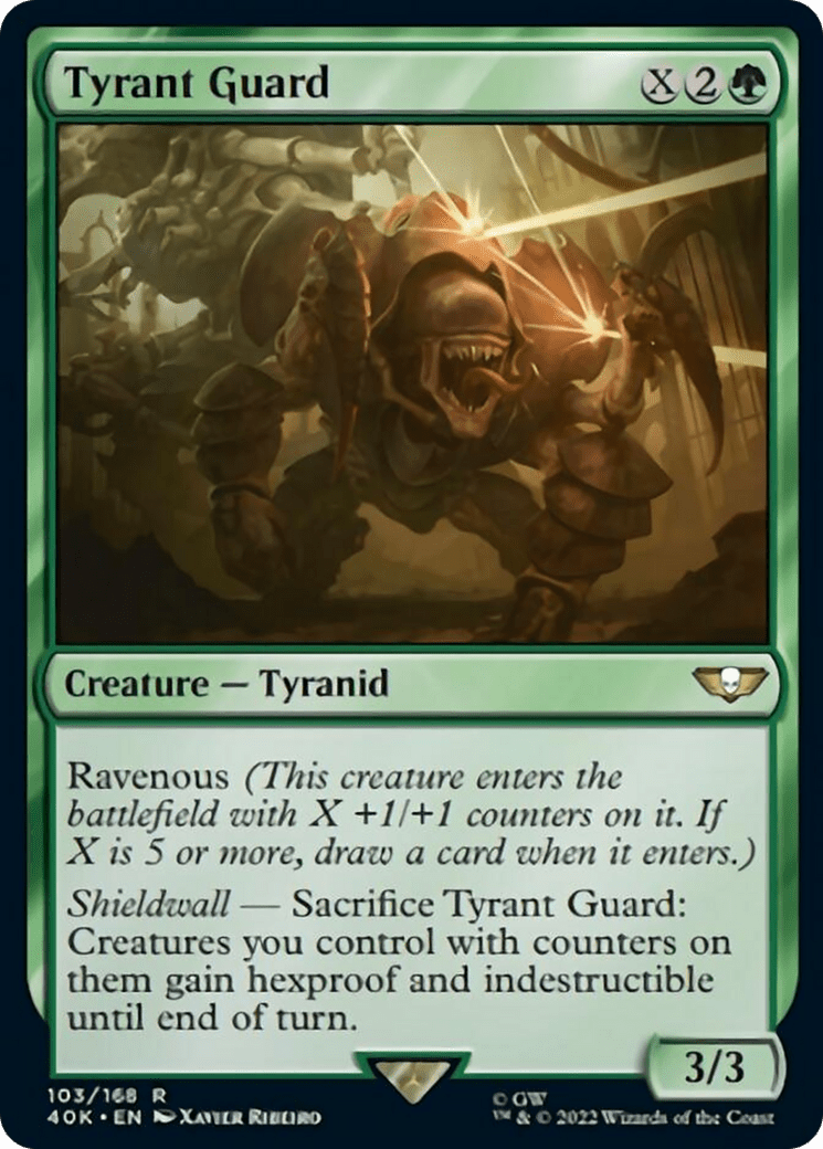 Tyrant Guard [Universes Beyond: Warhammer 40,000] MTG Single Magic: The Gathering  | Multizone: Comics And Games
