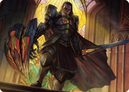 Benalish Sleeper Art Card [Dominaria United Art Series] MTG Single Magic: The Gathering  | Multizone: Comics And Games