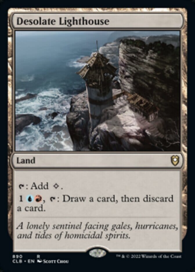 Desolate Lighthouse [Commander Legends: Battle for Baldur's Gate] MTG Single Magic: The Gathering  | Multizone: Comics And Games