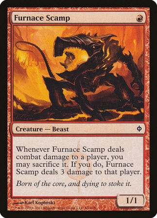 Furnace Scamp [New Phyrexia] MTG Single Magic: The Gathering  | Multizone: Comics And Games