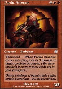 Pardic Arsonist [Torment] MTG Single Magic: The Gathering  | Multizone: Comics And Games