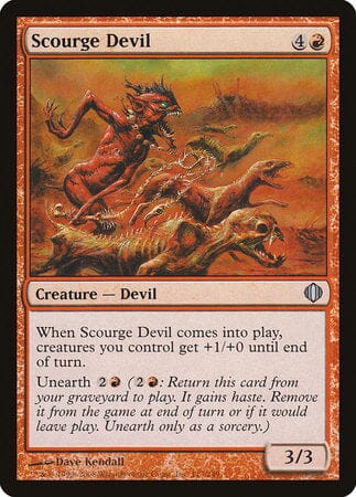 Scourge Devil [Shards of Alara] MTG Single Magic: The Gathering  | Multizone: Comics And Games