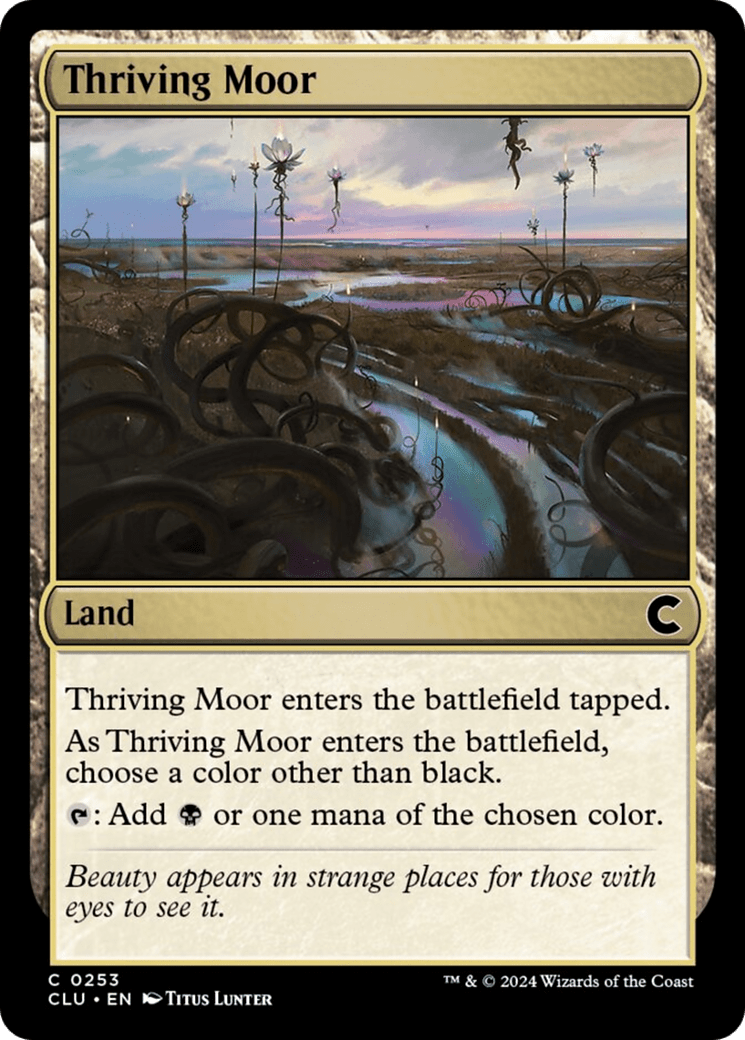 Thriving Moor [Ravnica: Clue Edition] MTG Single Magic: The Gathering  | Multizone: Comics And Games