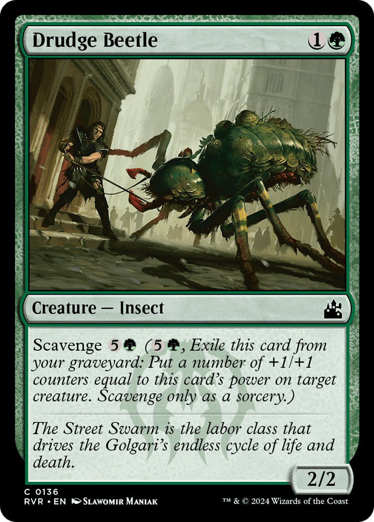 Drudge Beetle [Ravnica Remastered] MTG Single Magic: The Gathering  | Multizone: Comics And Games