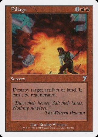 Pillage [Seventh Edition] MTG Single Magic: The Gathering  | Multizone: Comics And Games