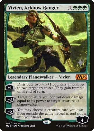 Vivien, Arkbow Ranger [Core Set 2020 Promos] MTG Single Magic: The Gathering  | Multizone: Comics And Games