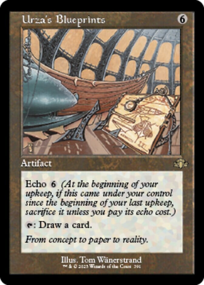 Urza's Blueprints (Retro) [Dominaria Remastered] MTG Single Magic: The Gathering  | Multizone: Comics And Games